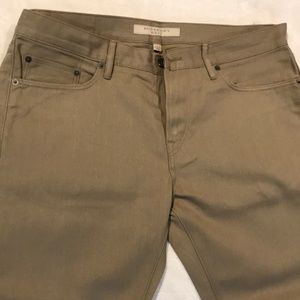 Burberry tan jeans